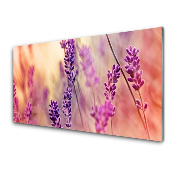 Glas foto Bloemen plant nature