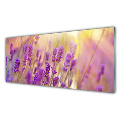 Glas foto Bloemen plant nature