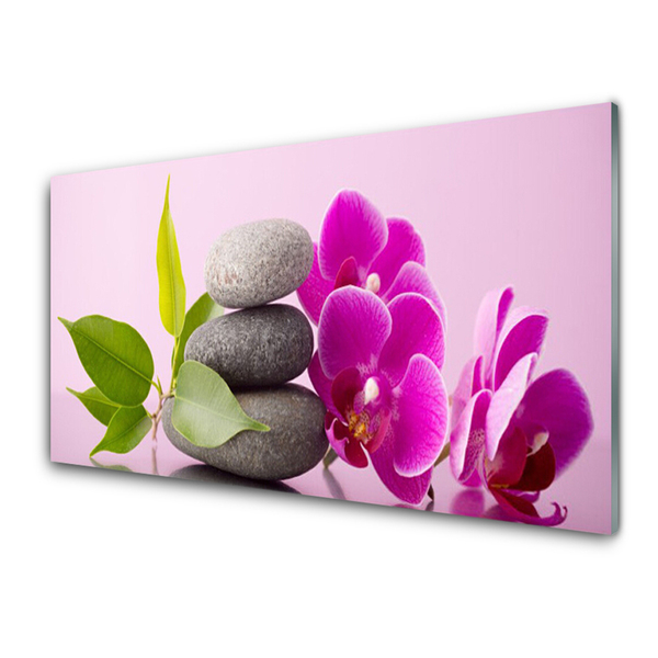 Glas foto Orchidee orchidee bloemen