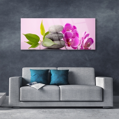 Glas foto Orchidee orchidee bloemen