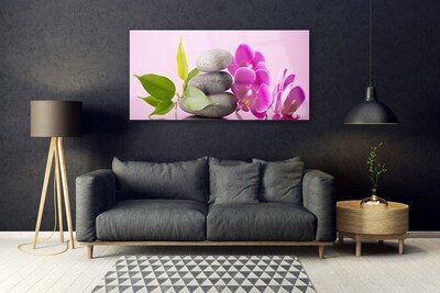 Glas foto Orchidee orchidee bloemen