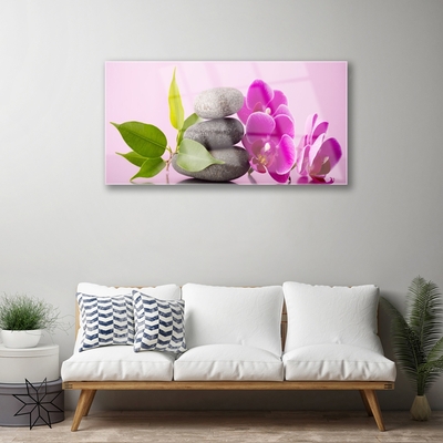 Glas foto Orchidee orchidee bloemen