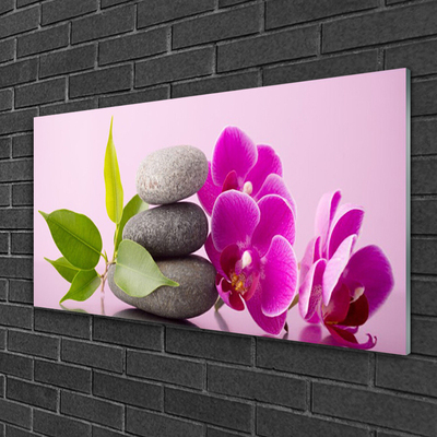 Glas foto Orchidee orchidee bloemen