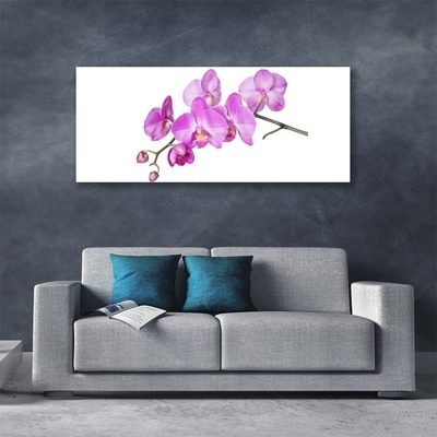 Foto schilderij op glas Orchidee orchidee bloemen