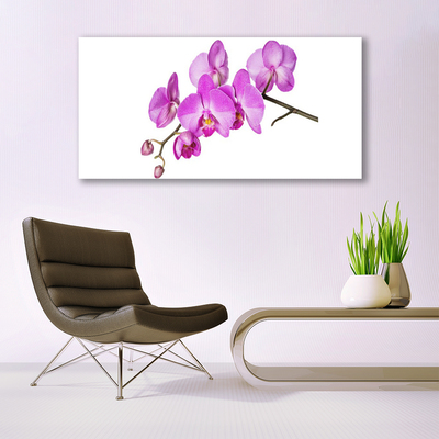 Foto schilderij op glas Orchidee orchidee bloemen