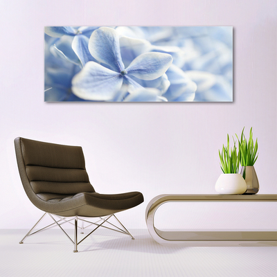 Foto schilderij op glas Petals bloemen nature