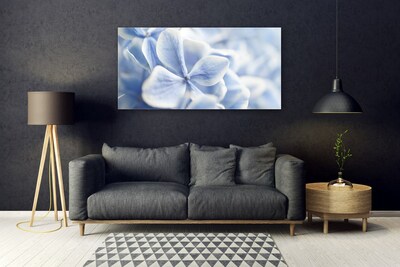 Foto schilderij op glas Petals bloemen nature