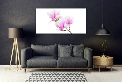 Foto schilderij op glas Bloemen plant nature