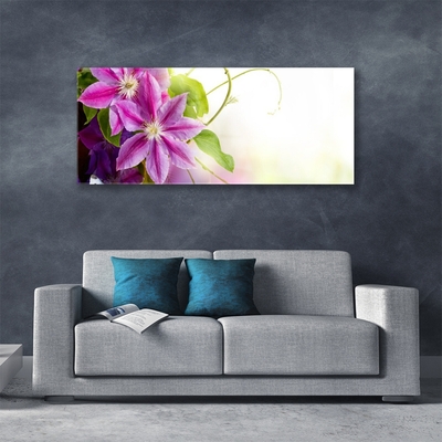 Foto schilderij op glas Bloemen nature nature