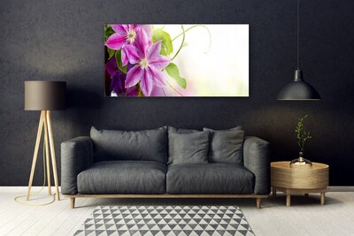 Foto schilderij op glas Bloemen nature nature