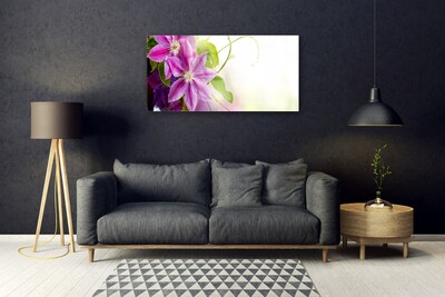 Foto schilderij op glas Bloemen nature nature