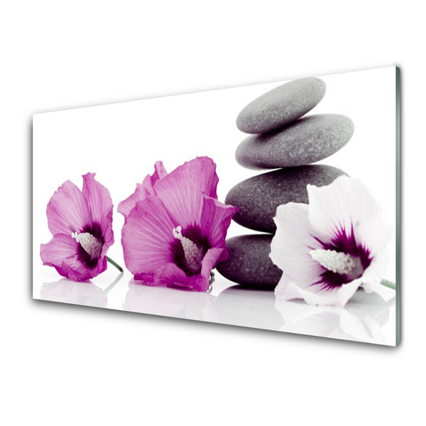 Foto schilderij op glas Bloemen aromatherapie