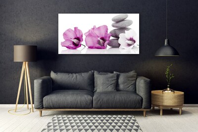 Foto schilderij op glas Bloemen aromatherapie