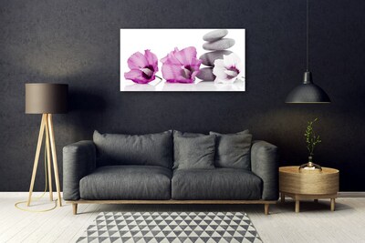 Foto schilderij op glas Bloemen aromatherapie