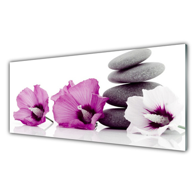 Foto schilderij op glas Bloemen aromatherapie