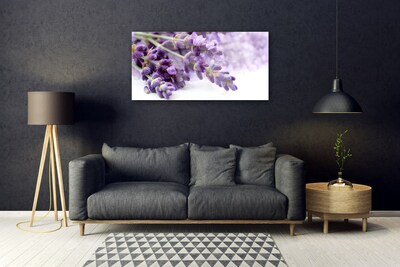 Foto schilderij op glas Bloemen natuur planten