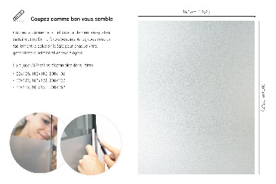 Plakfolie voor raam lichtdoorlatend