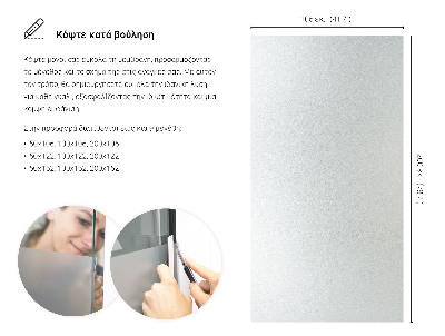 Plakfolie voor raam lichtdoorlatend