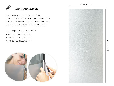 Plakfolie voor raam lichtdoorlatend