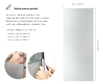 Plakfolie voor raam lichtdoorlatend