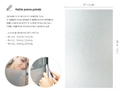 Plakfolie voor raam lichtdoorlatend