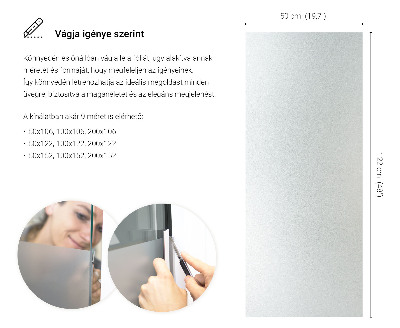 Plakfolie voor raam lichtdoorlatend