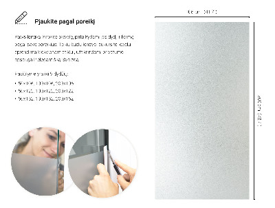 Plakfolie voor raam lichtdoorlatend