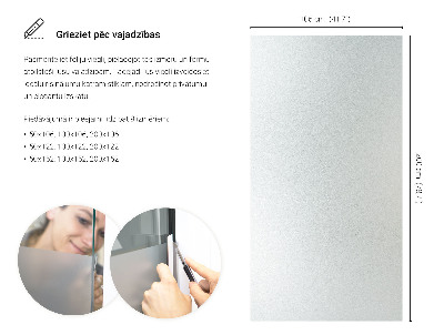 Plakfolie voor raam lichtdoorlatend