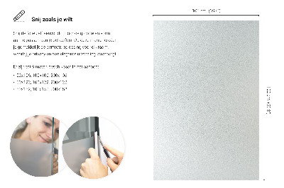 Plakfolie voor raam lichtdoorlatend