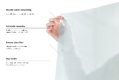 Plakfolie voor raam lichtdoorlatend