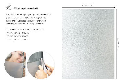 Plakfolie voor raam lichtdoorlatend