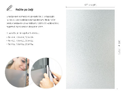 Plakfolie voor raam lichtdoorlatend