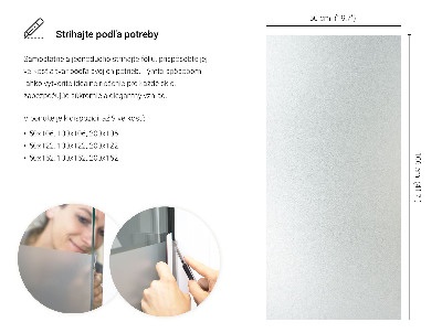 Plakfolie voor raam lichtdoorlatend