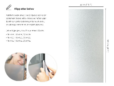 Plakfolie voor raam lichtdoorlatend