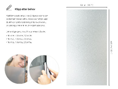 Plakfolie voor raam lichtdoorlatend