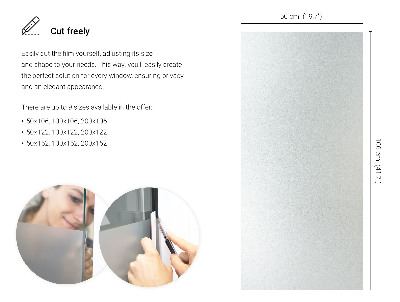 Plakfolie voor raam lichtdoorlatend