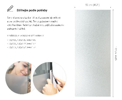 Plakfolie voor raam lichtdoorlatend