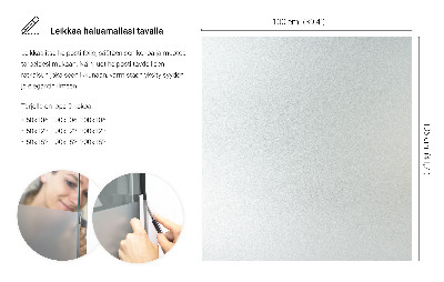 Plakfolie voor raam lichtdoorlatend