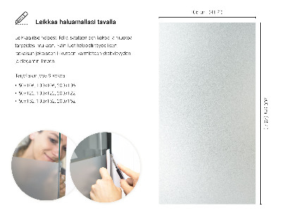 Plakfolie voor raam lichtdoorlatend