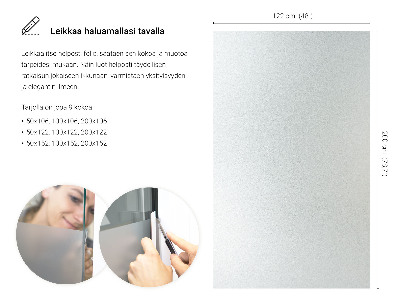 Plakfolie voor raam lichtdoorlatend