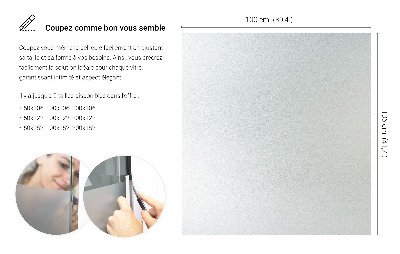 Plakfolie voor raam lichtdoorlatend