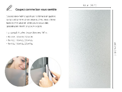 Plakfolie voor raam lichtdoorlatend