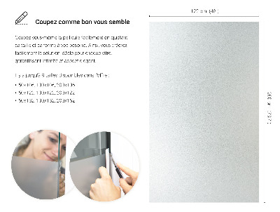 Plakfolie voor raam lichtdoorlatend