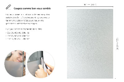 Plakfolie voor raam lichtdoorlatend