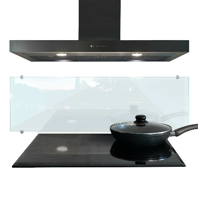 Spatscherm keuken transparant