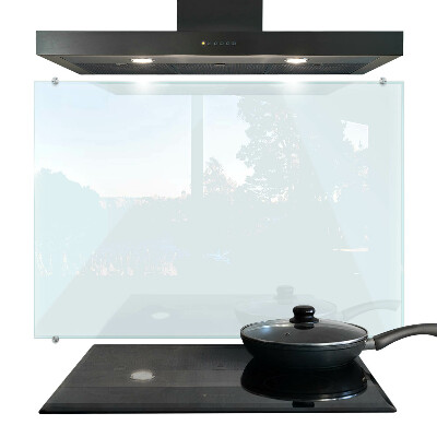 Spatscherm keuken transparant