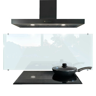 Spatscherm keuken transparant