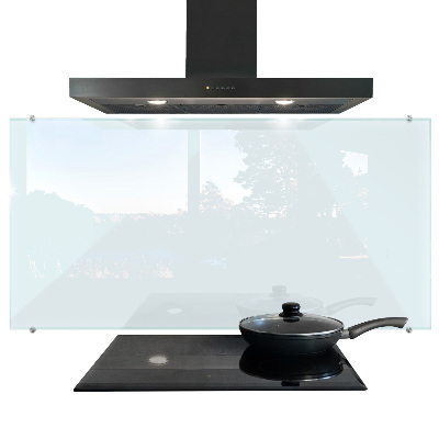 Spatscherm keuken transparant