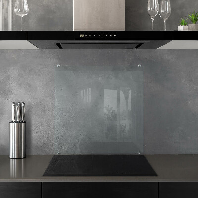 Spatscherm keuken transparant