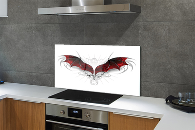 Moderne keuken achterwand Dragon wings